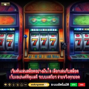 เริ่มต้นเล่นสล็อตอย่างมั่นใจ เลือกเล่นกับสล็อตเว็บเอเย่นต์ที่ดูแลดี ระบบเสถียร จ่ายจริงทุกยอด